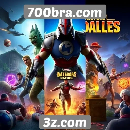 Comparativo de jogos disponíveis no 700bra