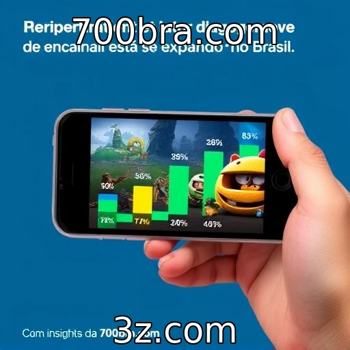 Crescimento do mercado de jogos móveis no Brasil
