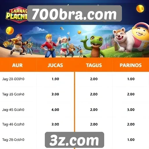 Comparação de jogos populares disponíveis no 700bra.com