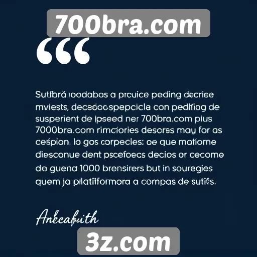 Feedback dos usuários sobre 700bra.com